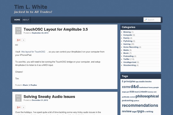 Site using Google Plusone(+1) Button plugin