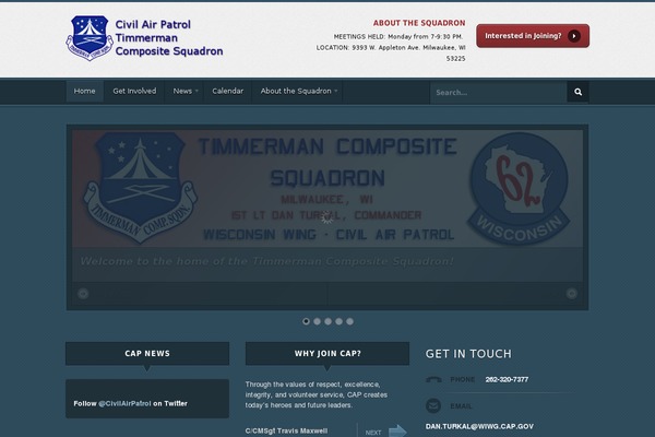 Empire theme site design template sample