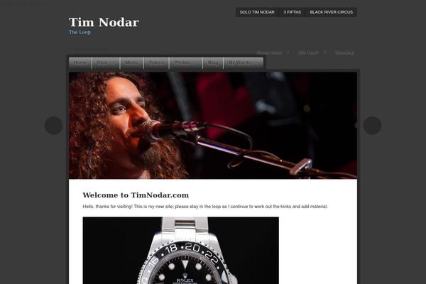 Debut theme site design template sample