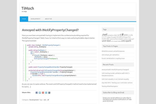Iconic One theme site design template sample