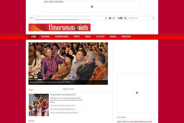Max Mag theme site design template sample