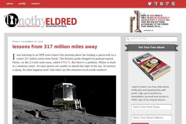 Get Noticed theme site design template sample