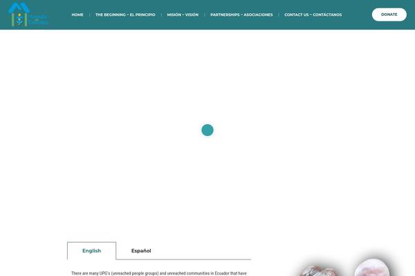 Site using Cmsmasters-mega-menu plugin