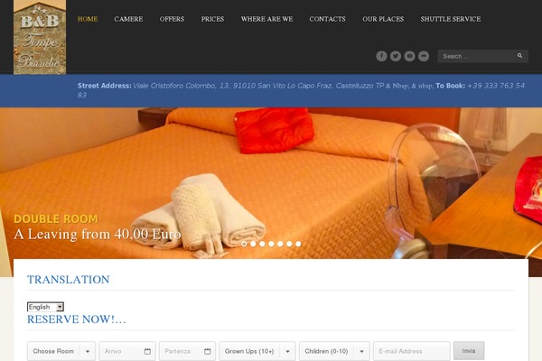 Anchor theme site design template sample
