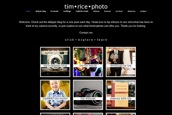 Photocrati theme site design template sample