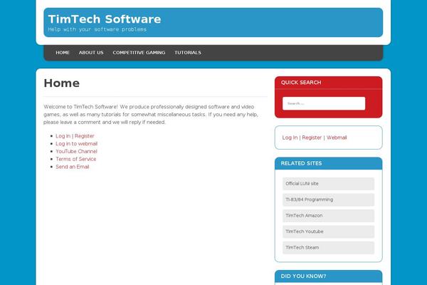 MH Joystick lite theme site design template sample