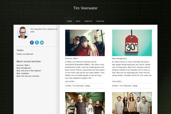 timveerwater.nl site used Wix