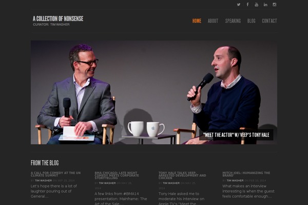 Purity theme site design template sample