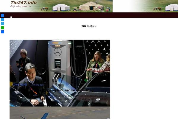 Local News theme site design template sample