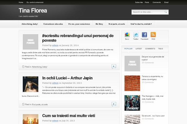 Local theme site design template sample