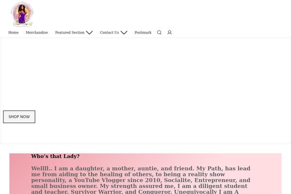 Botiga theme site design template sample
