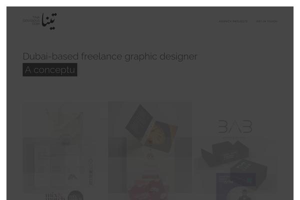Ronneby theme site design template sample