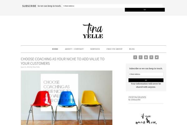 Foodie Pro theme site design template sample