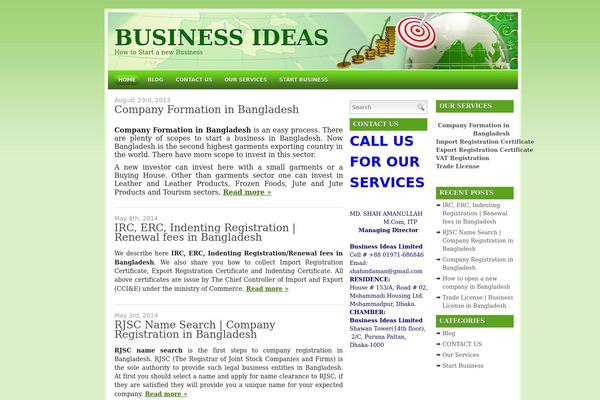 Ifinance theme site design template sample