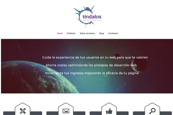 Galaxy theme site design template sample