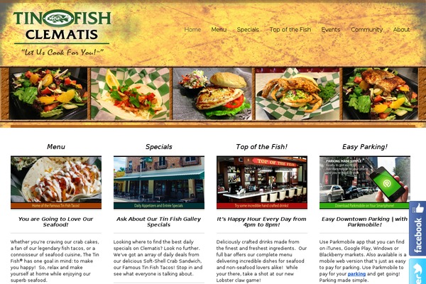 White Rock theme site design template sample