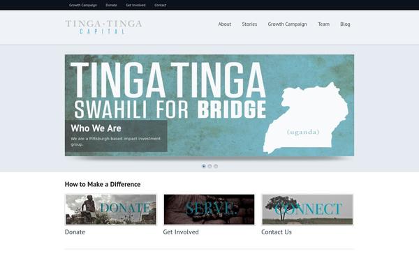 Simplicity theme site design template sample