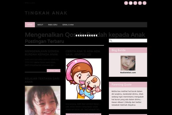 Inspirationlight theme site design template sample