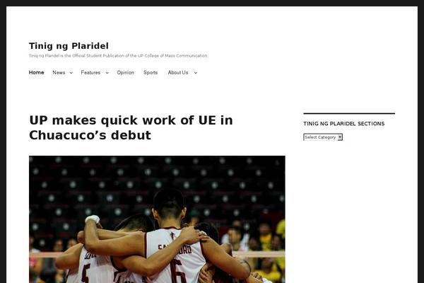 Site using Highlight and Share plugin