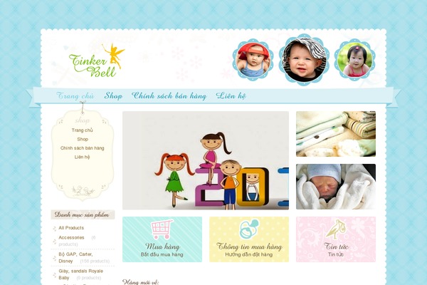 Cute_sweet theme site design template sample