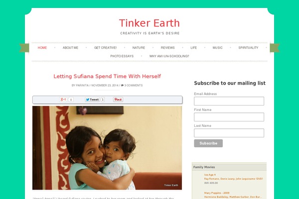 Site using Footer Putter plugin