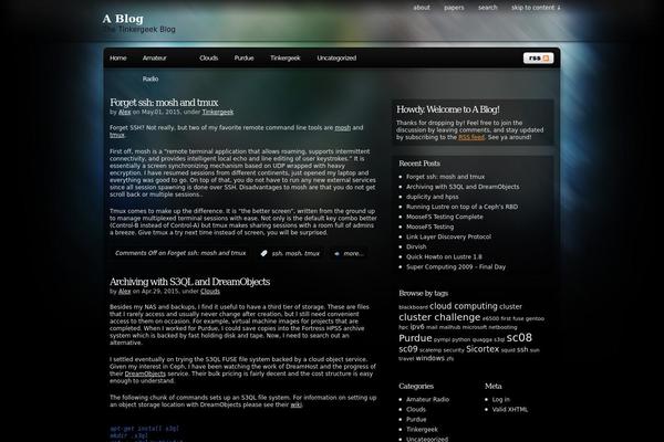 Pixeled theme site design template sample