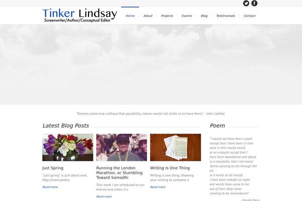 Lounge theme site design template sample