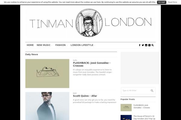 Outspoken theme site design template sample