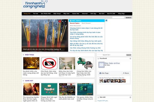 Ct theme site design template sample