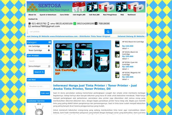 WP-Grosir theme site design template sample