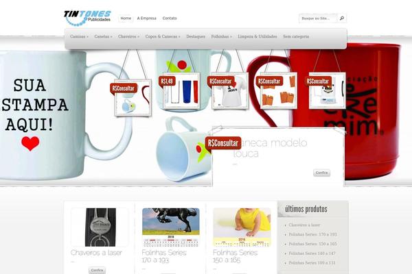 eStore theme site design template sample