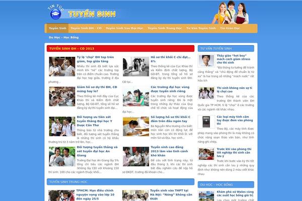 tintuctuyensinh.com site used Apris