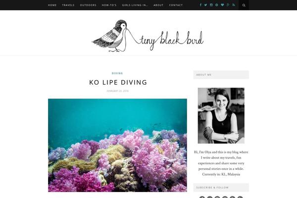 Hemlock theme site design template sample