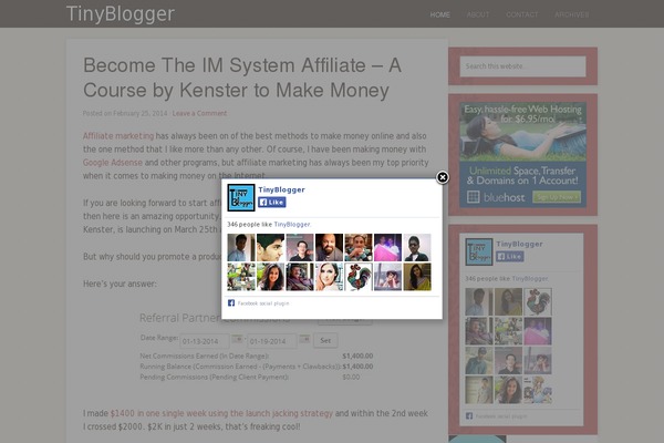 Contentberg theme site design template sample