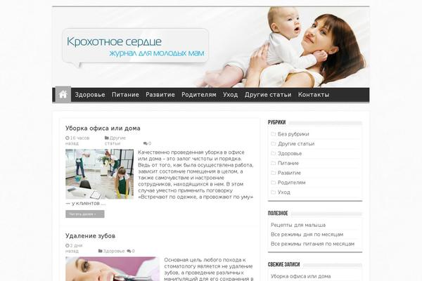 Sahifa theme site design template sample