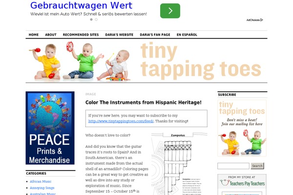 Coraline theme site design template sample