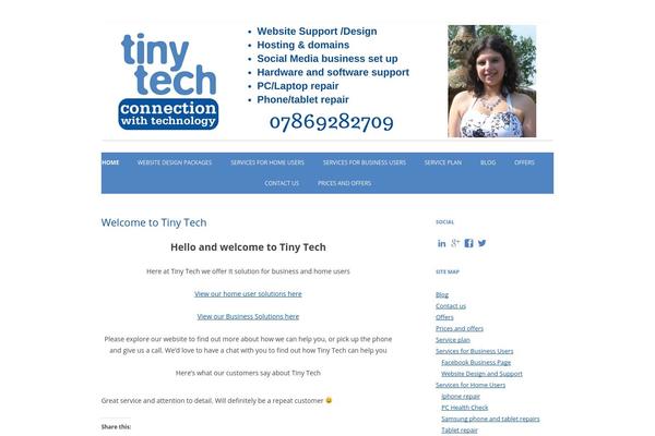 Site using WP Social Icons plugin