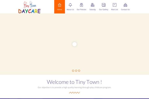 Fable theme site design template sample