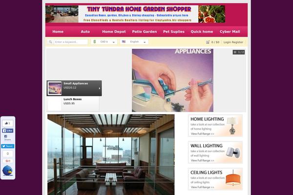 Shopperpress theme site design template sample