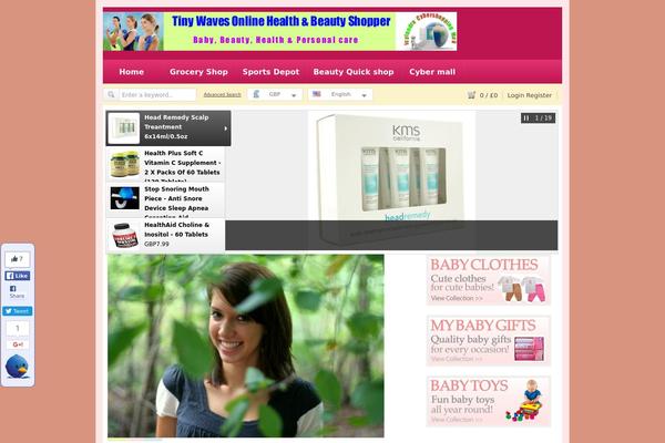 Shopperpress theme site design template sample
