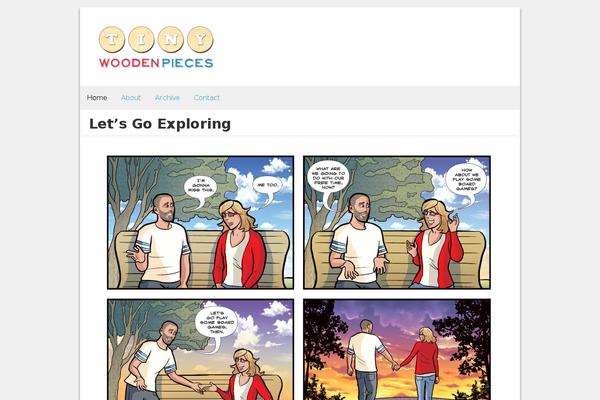 Inkblot theme site design template sample