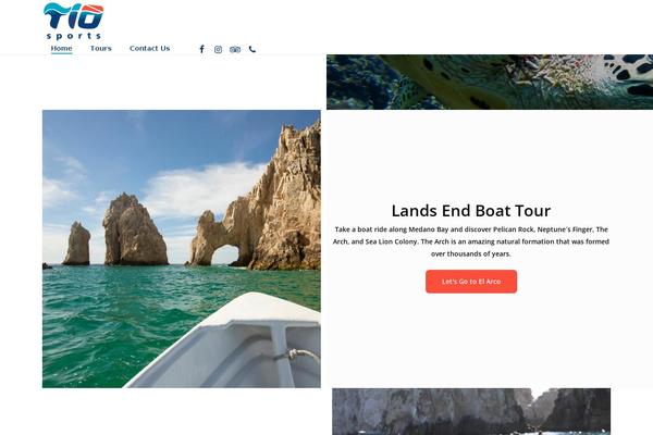 Salient Child theme site design template sample