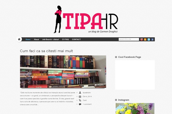 Site using Cool-facebook-widget plugin