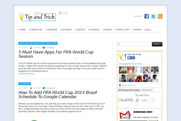 Simplo theme site design template sample