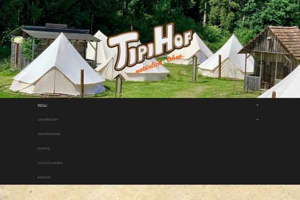 Hemingway theme site design template sample