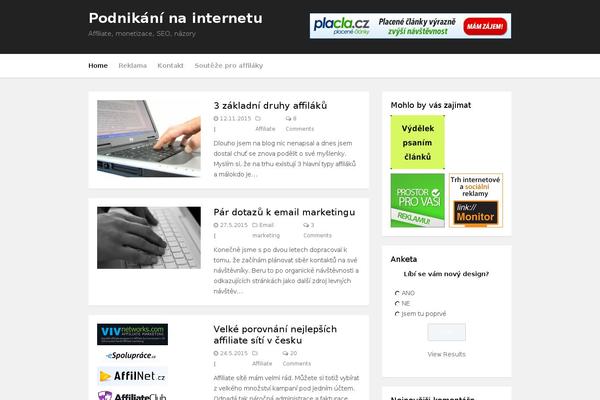 tipinternet.cz site used WPTuts