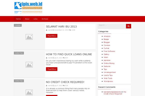 RedWaves Lite theme site design template sample