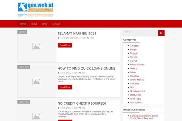 RedWaves Lite theme site design template sample