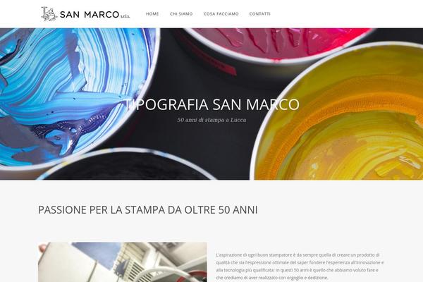 Gourmet theme site design template sample