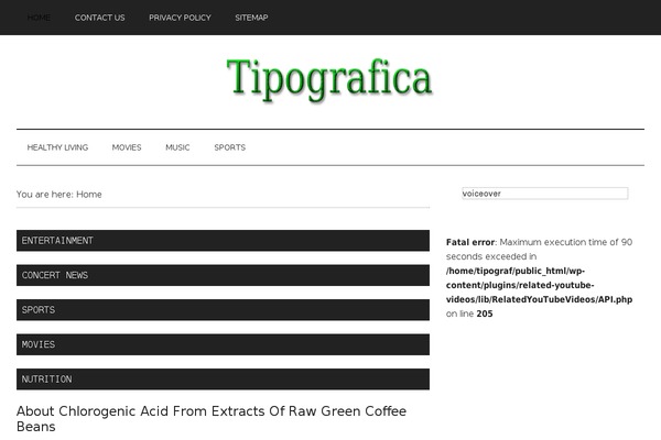 Magazine Pro theme site design template sample